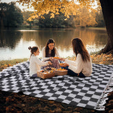 Genovega large picnic blanket outdoor mat ideal for picnics and park outings.