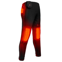 Gerbing 7V heated pants front view with sleek black design and comfortable fit