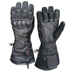 Gerbing 7V Hard Knuckle Gloves back view with full-finger heating.