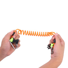 Gernie diving lanyard orange quick-release for easy underwater retrieval