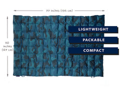 Get Out Gear Down Blanket - Lightweight layer ideal for backpacking and on-the-go warmth.