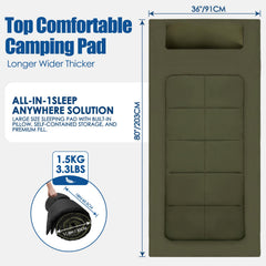 GETOVIN non-slip surface provides secure resting on ground