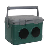 GETUHAND camp cooler ice-retention keeps drinks cold for hours during outdoor trips.