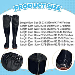 Getuse waterproof PVC knit close-up showing durable seams and moisture barrier
