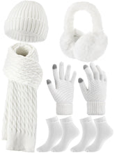 Geyoga women's winter hat provides warm coverage in a clean white minimalist style