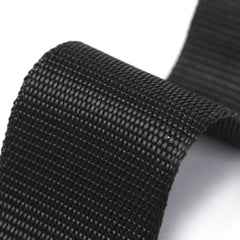 GGZZ nylon webbing 10yd black strap ideal for long-lasting furniture projects.