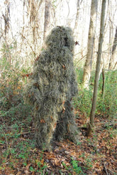 Ghillie Suit Shop lightweight woodland jacket for improved concealment and mobility.