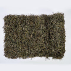 Ghillie Suits Blanket draped over a tree stand enhances concealment.