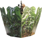 GhostBlind Summit Outdoors 4-panel reflective blind enhances concealment on open terrain.