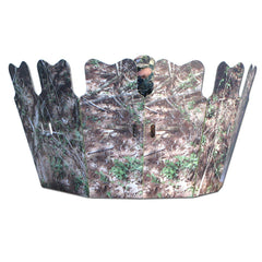 GhostBlind Phantom front view showing discreet concealment for field hunting