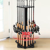 Ghosthorn 360 degree rotating fishing rod holder