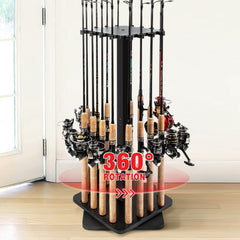 Ghosthorn 360 degree rotating fishing rod holder