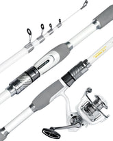 Ghosthorn silver blade rod telescopic extended for easy transport