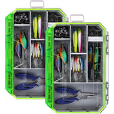 Ghosthorn waterproof tackle box 3600 tray keeps small parts secure and organized for easy access.