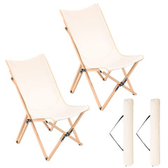 Giantex butterfly chair beige with assembly-free setup for quick outdoor seating