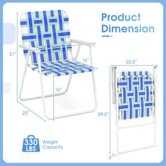 Giantex directors chair patio setup showcases versatile seating for outdoor gatherings.
