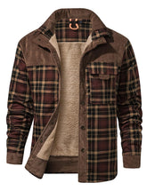 Gihuo sherpa-lined jacket close-up showing plush warmth and comfort.