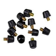 Gilbert Prolite plastic studs on turf surface deliver enhanced traction for quick cuts.