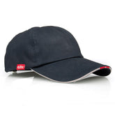 Gill Marine Cap Navy front view showing the sturdy 6-panel silhouette and navy fabric