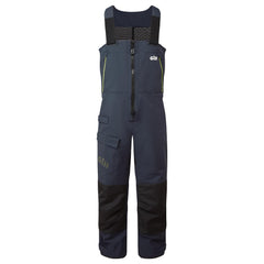 Gill OS2 Offshore Trouser front view highlights waterproof breathable fabric and reinforced panels