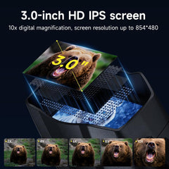GinoCaco 1315ft-range visual emphasizes long-distance observation during camping trips.