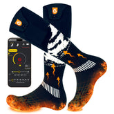 GIOIGOO heated socks with app control offer adjustable warmth for on-the-go comfort.
