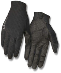 Giro Riv'ette CS gloves in titanium-black close-up highlighting grip and fit
