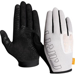 Giro Rodeo Dirt Gloves white knuckle area with D3O Ghost protection for impact defense.
