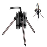 Gisafai fishing rod carrier tripod stand with three legs