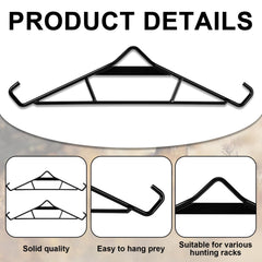 Gisafai-heavy-weight-steel-gambrel demonstrates durable construction and reliable load support.