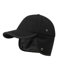 Gisdanchz ear flap-down view highlights extended coverage for cold-weather runs.