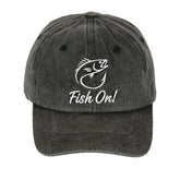 GJYCHL fishing hat front embroidery for daily wear