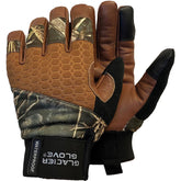 Glacier Glove Alaska Pro waterproof exterior keeps hands dry in wet conditions.