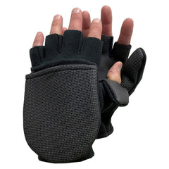 Glacier Glove Alaska River Flip Mitt front view showing warm fleece and grip.