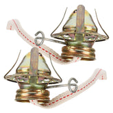 GLEAVI kerosene lamp burner 2pcs — durable metal parts for easy replacement