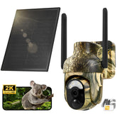 GLEEMALL 4G trail camera front view for reliable wildlife monitoring and security.