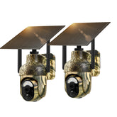 GLEEMALL trail camera 360 view live feed enables comprehensive wildlife monitoring.
