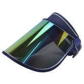 GLJ TRADING Sun Cap visor navy – front view highlighting UV protection for outdoor use