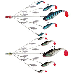 GLL umbrella rig 5 arms kit overview for versatile bass trolling