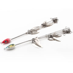 GLL two-color trolling lures set for varied predator attraction
