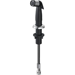 Globe Union A664277NCP Home Impressions black kitchen sprayer and hose assembly for easy cleaning
