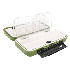 GLOGLOW ABS water-resistant box protects gear in all weather conditions.