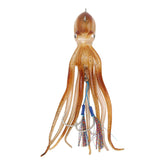 GLOGLOW Simulation Squid Jig lure with ink tablets for multi-species fishing