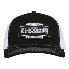Back view of the G. Loomis cap highlighting adjustable snapback for one-size-fits-most comfort.