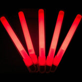 Glow With Us red glow stick 50-pack for parties and celebrations
