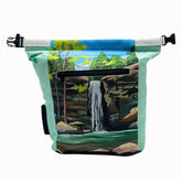 Gnarly Dood Jackson Falls chalk bucket closeup highlighting durable build and stable base for bouldering.