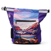 Gnarly Dood Rocky Mountains chalk bucket front view highlights durable construction for outdoor climbs.