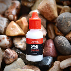 USA-made Goat Floatant with eco-friendly branding