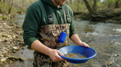 Gold Koozie aluminum grommets built for rugged outdoor use.