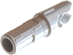 Gold Tip Accu-Lite nocks in white for .246-inch shafts, delivering consistent tuning and reliable flight.